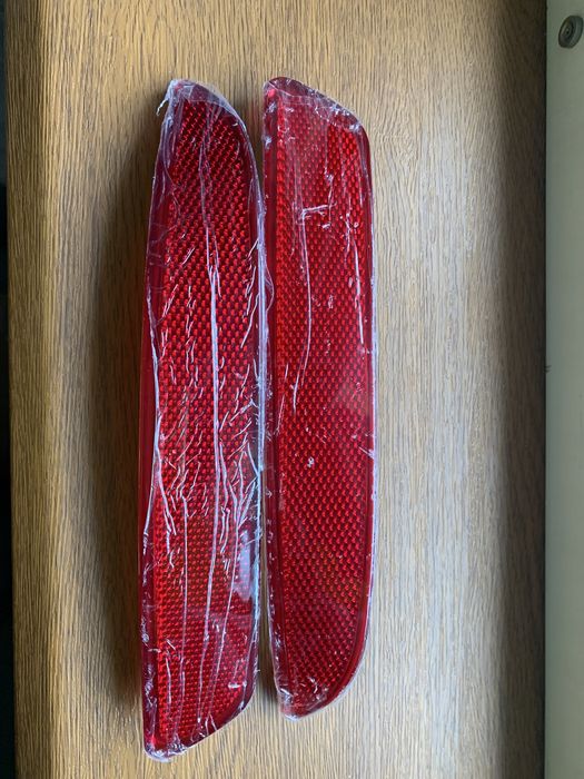 Червоні катафоти ліво/право для BMW X5 E70 дорест, рестайл.