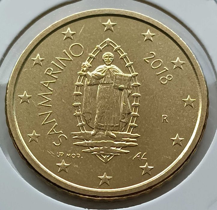 2€ Moeda  Normal  S. Marino