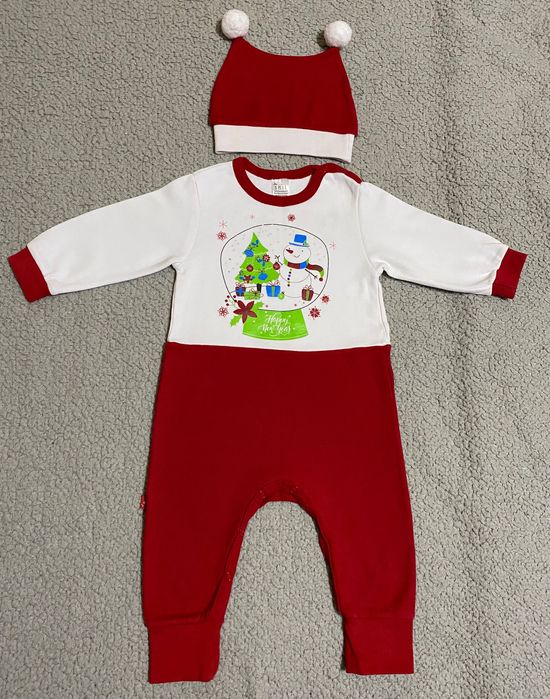 Чоловічок ромпер Smil Новорічний 68