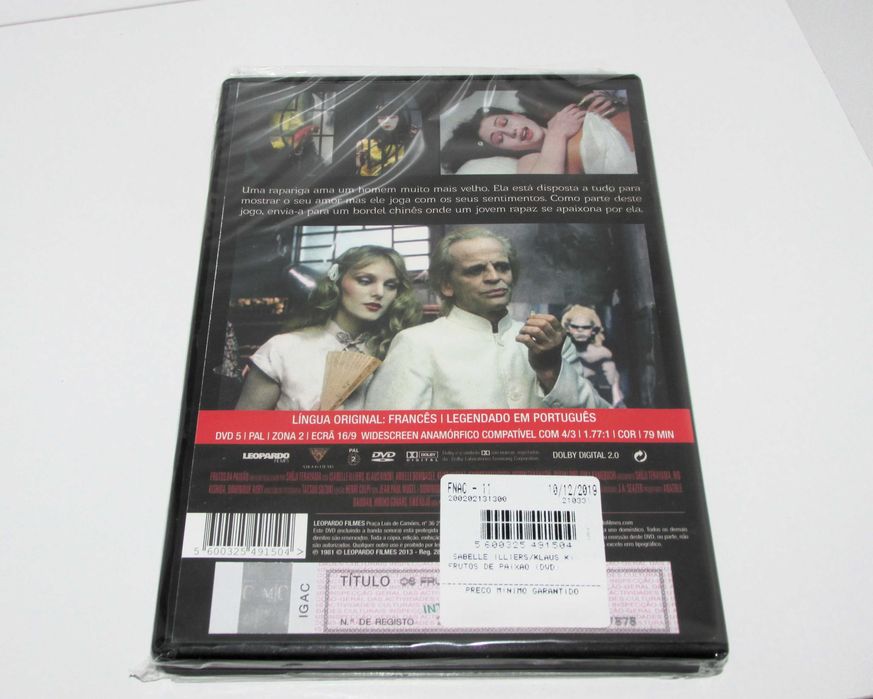 Os Frutos Da Paixão - Filme DVD