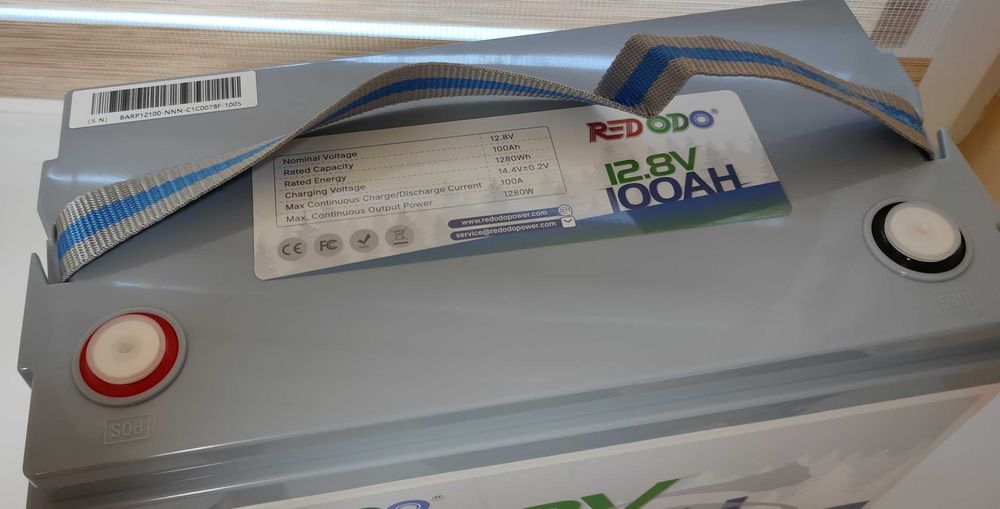 Акумулятори Redodo 12V 100Ah (1280W/h) LiFePO4. Нові, запечатані, в наявності