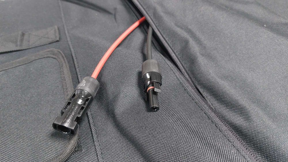 солнечная панель батарея 100W зарядное на Bluetti Ecoflow Bluetti и др