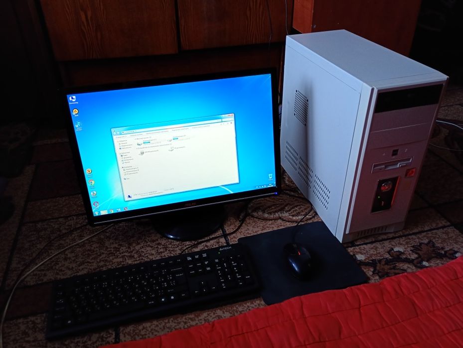 Продам компьютер П К монитор 22 "