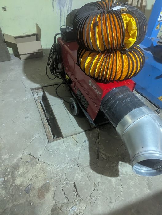 Професійна польова теплова установка Dönges Air 30 Flex (25 кВт)