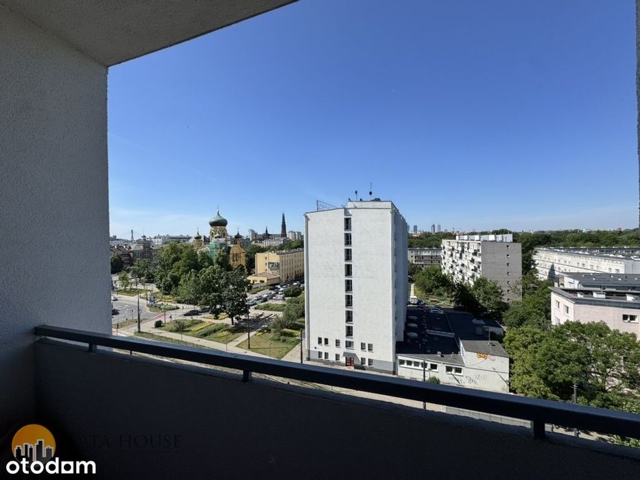 Kawalerka + wnęka sypialniana, Metro, piękny widok