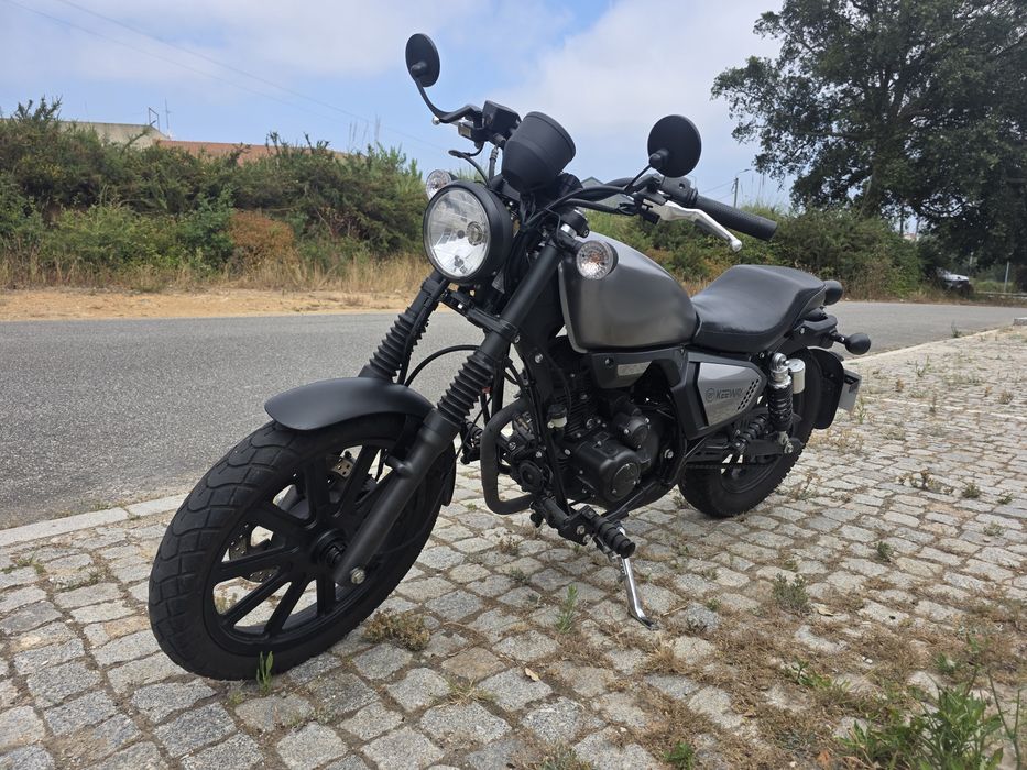 Keeway K-light 125.  4.981km