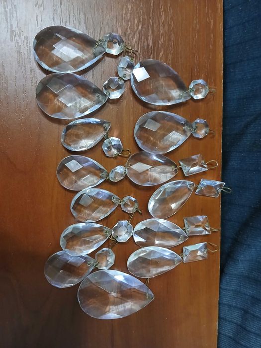 подвески хрустальные  для   чешской люстры