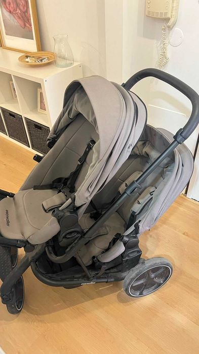 Carrinho de Gémeos Easywalker – Cinzento