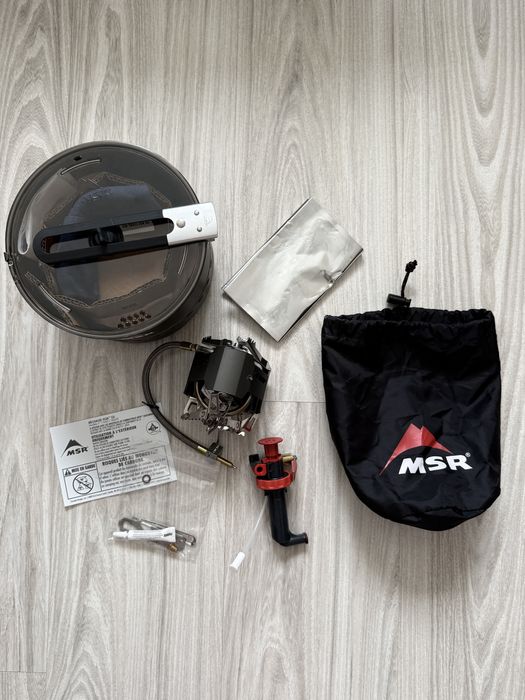 MSR kuchenka turystyczna garnek zestaw wyprawowy profesjonalny