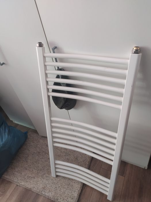 Kaloryfer łazienkowy biały