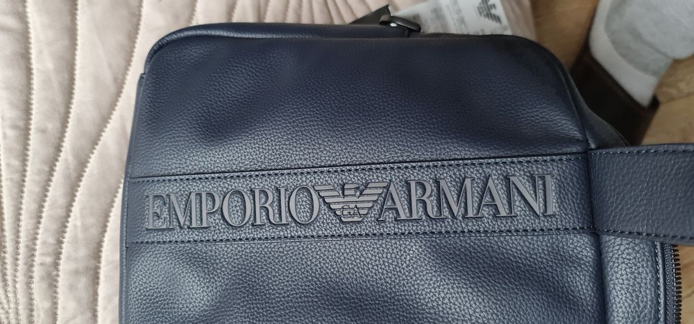 torba emporio armani Emporio Armani na laptop listonoszka