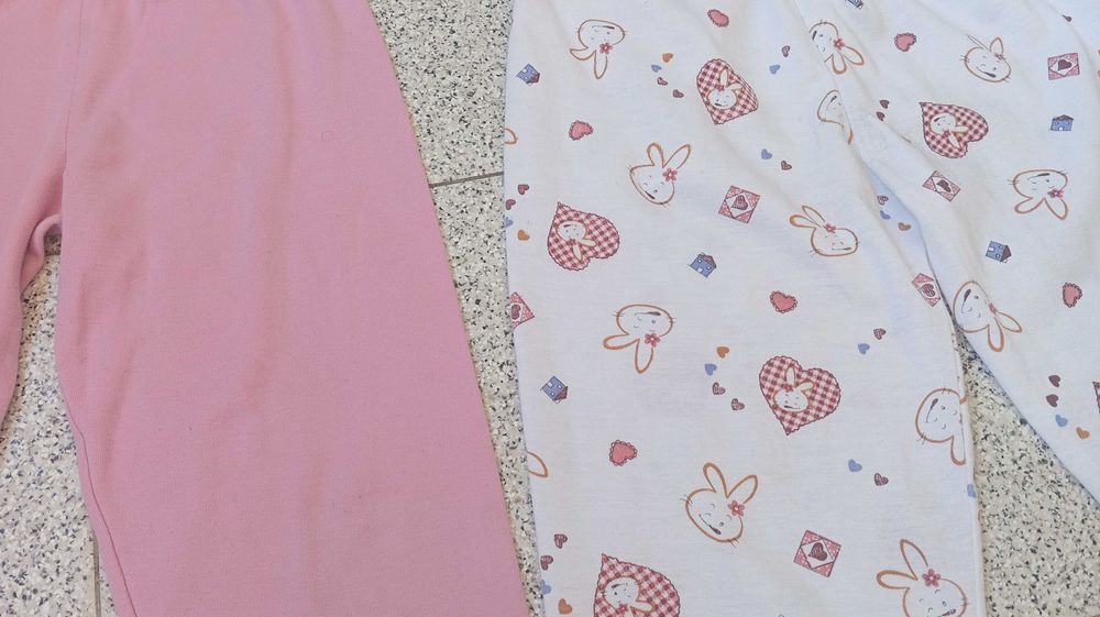Conjunto de calças pijama menina 8-10 anos