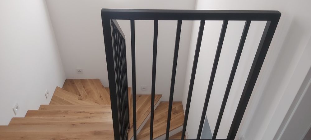 Balustrada schodowa wewnątrzna barierka