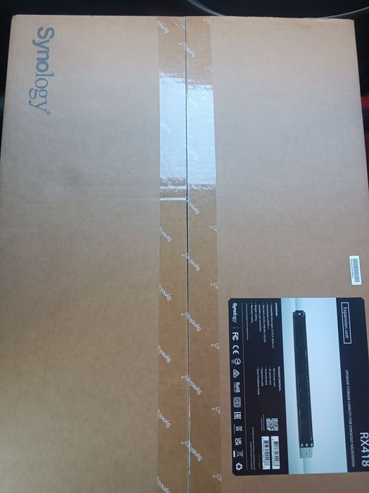 Moduł rozszerzający Synology RX418 Czarny