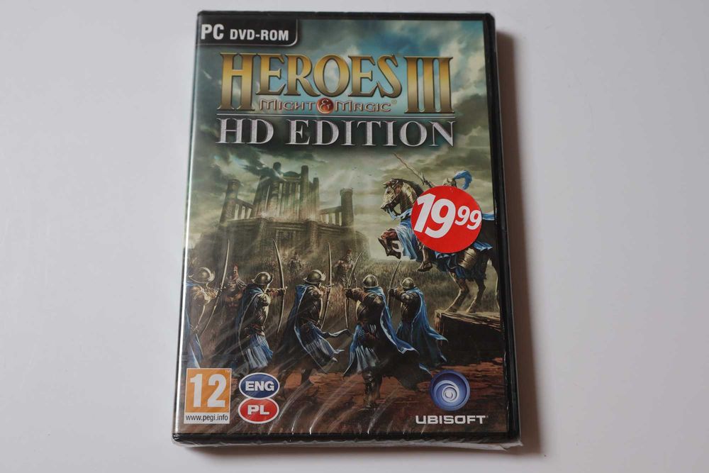 Gra Komputerowa (PC) Heroes of Might & Magic III-HD Edition (Ubisoft). Angielski/Polski (ENG/PL), Nowa w Folii
