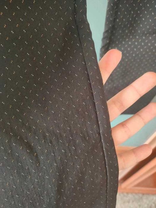 Calças jacquard Zara S novas