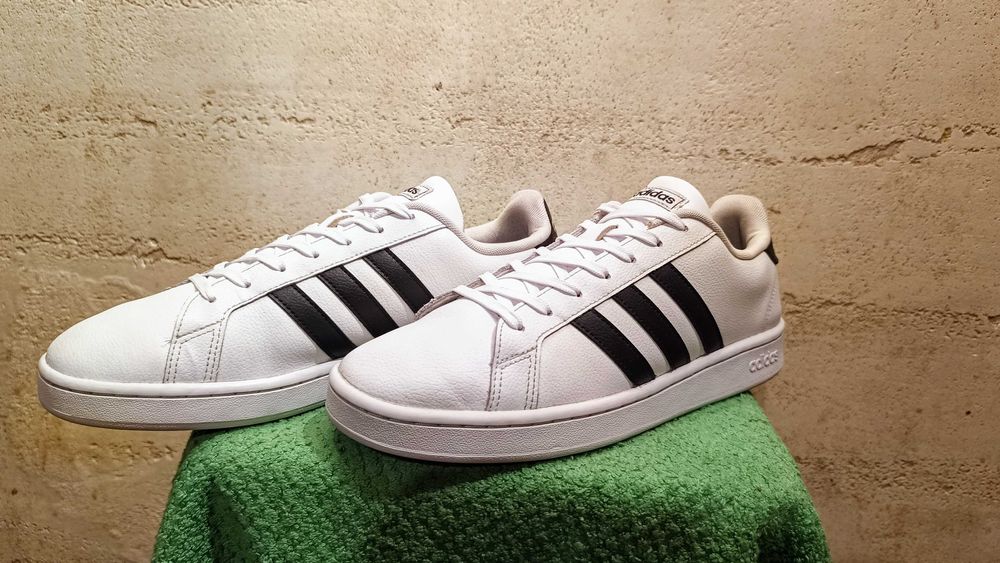 ADIDAS GRAND COURT r.45 1/3 skóra stan bardzo dobry