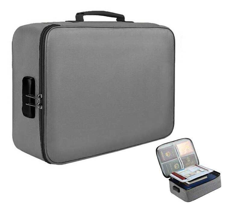 Torba / organizer na dokumenty z zamkiem