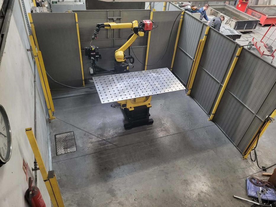 Zrobotyzowane Stanowisko Spawalnicze