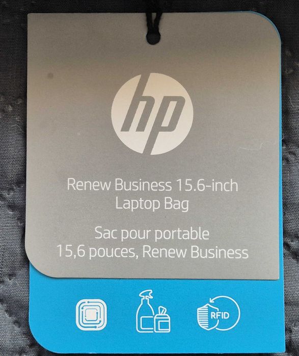 Mala para portátil HP Renew Business de 15,6 polegadas (NOVA)