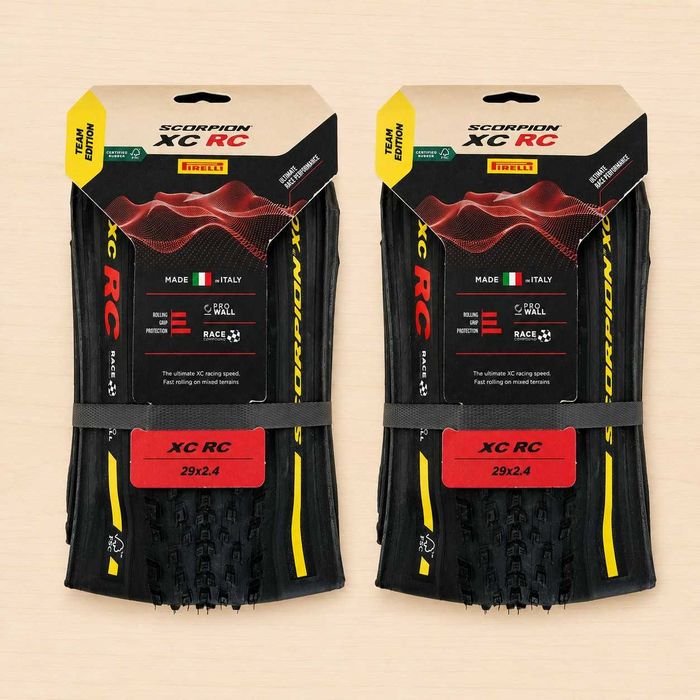 Pack 2 Pneus Pirelli Scorpion Race XC RC Team Edition 29x2.40 ProWall TLR Folding