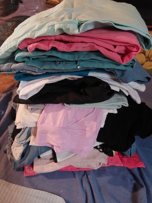 Wychodzi 3,50 za szt!!! Zestaw ubrań rozmiar S plus  płaszczyk