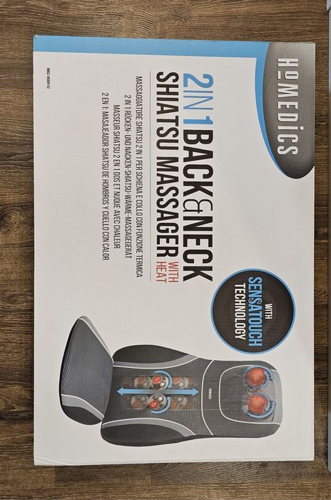 Masażer mata masująca homedics bmsc-4600h-eu grzanie i masowanie