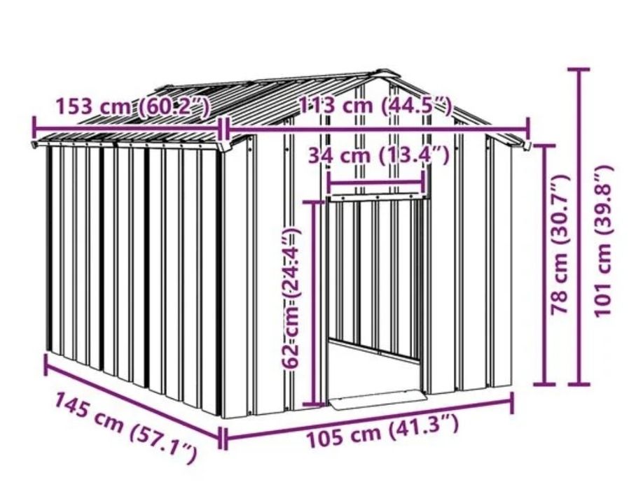 Casota

113x153x101 cm aço galvanizado