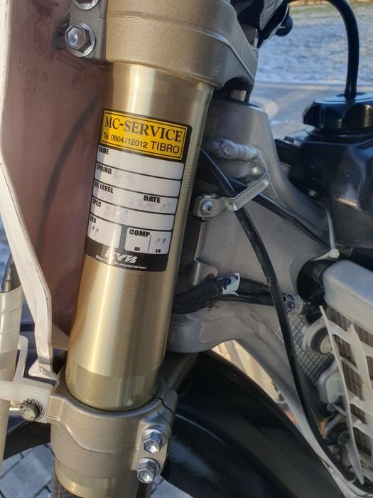 YAMAHA Yz 250F 2009 Professional Cross KYB Ktm Crf Kxf Off Road