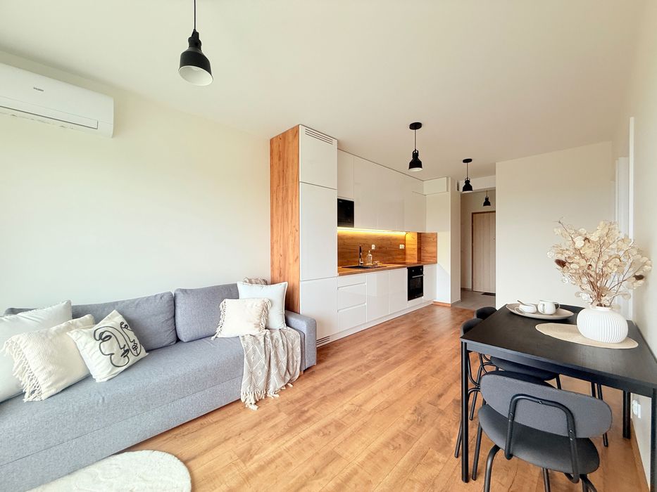 Mieszkanie do wynajęcia Wieliczka 4 pokoje | 44 m² | 2 balkony | miejsce postojowe | Osiedle Verde | gabinety do pracy zdalnej | najem | wynajem