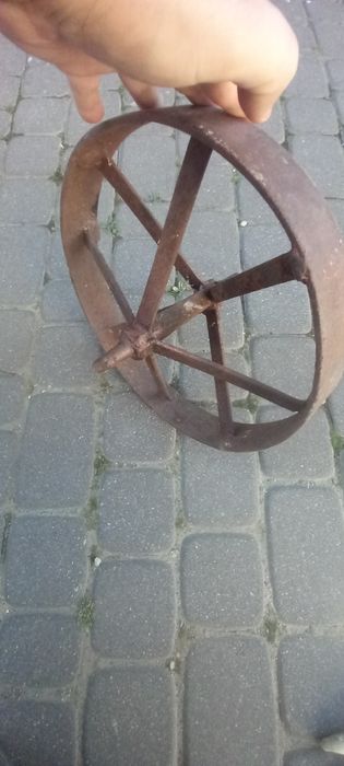 Koło do taczki stalowe