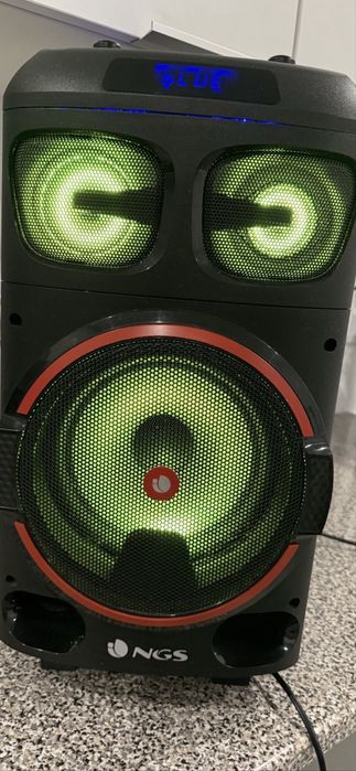 Coluna de Som Portátil NGS Wild Dub Zero 120W –