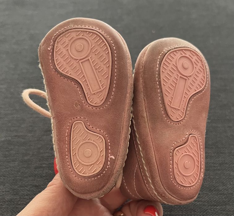 Sapato bebé menina rosa