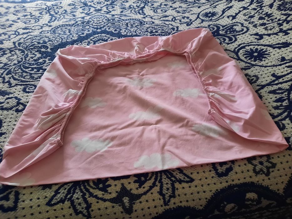 Lençóis para cama de bebé