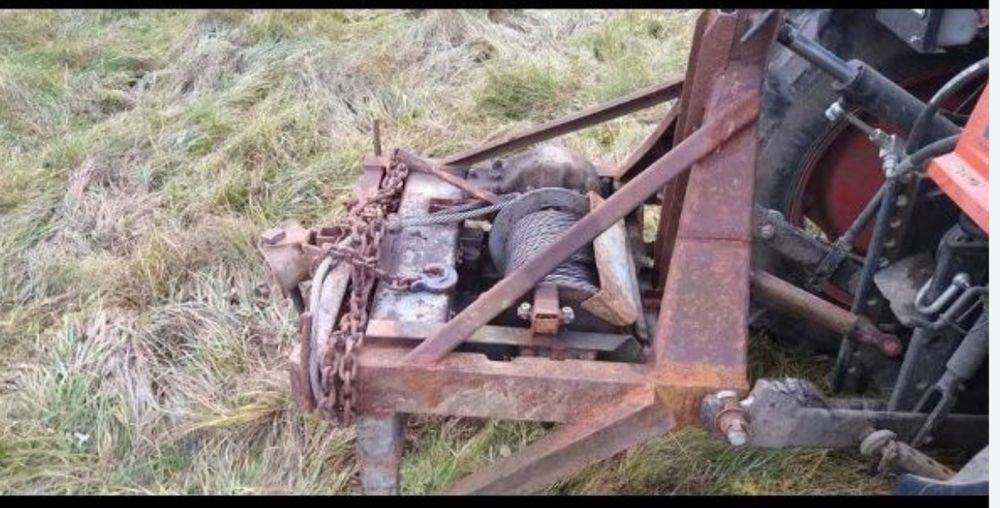 Wyciągarka linowa leśna