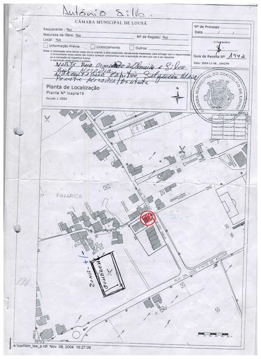 Lote de construção para moradia na Lousã perto do Modelo/Continente