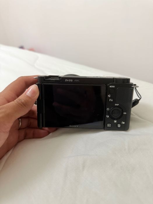 Câmera Sony zve 10 nova
