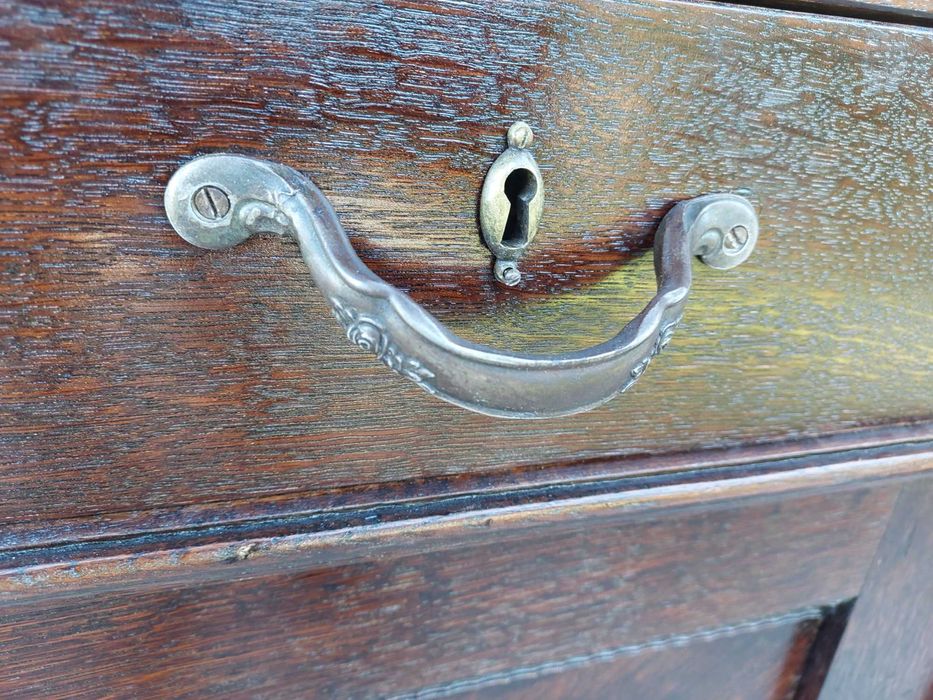 Stary secesyjny pomocnik kredens komoda lustro E187