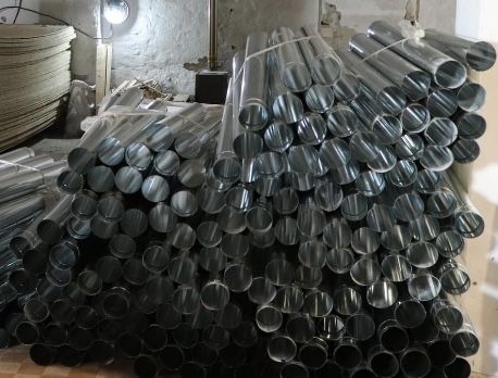 Трубы  , колено  дымохода для  буржуйки