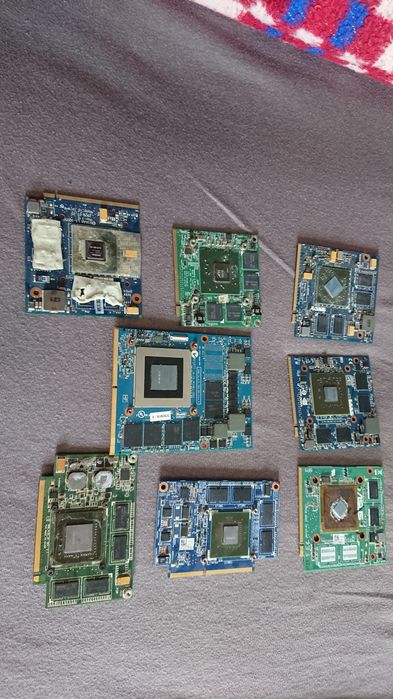 MXM відео карти 
Hd3650
Gt 8500
Залишилось пару карт .питайте