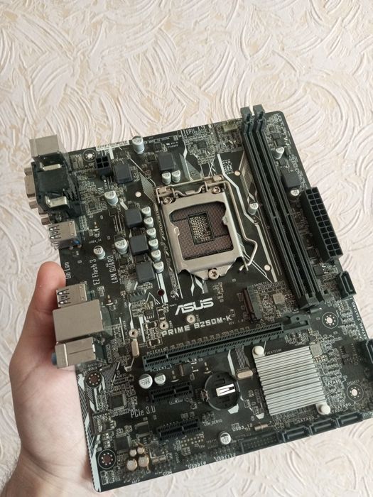 Asus prime B250M-K Intel Core 6-го и 7-го поколений с разъемом LGA1151