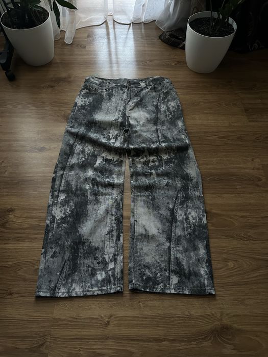 Baggy jeans opium Широкі джинси jeans acne studios skater fit washed