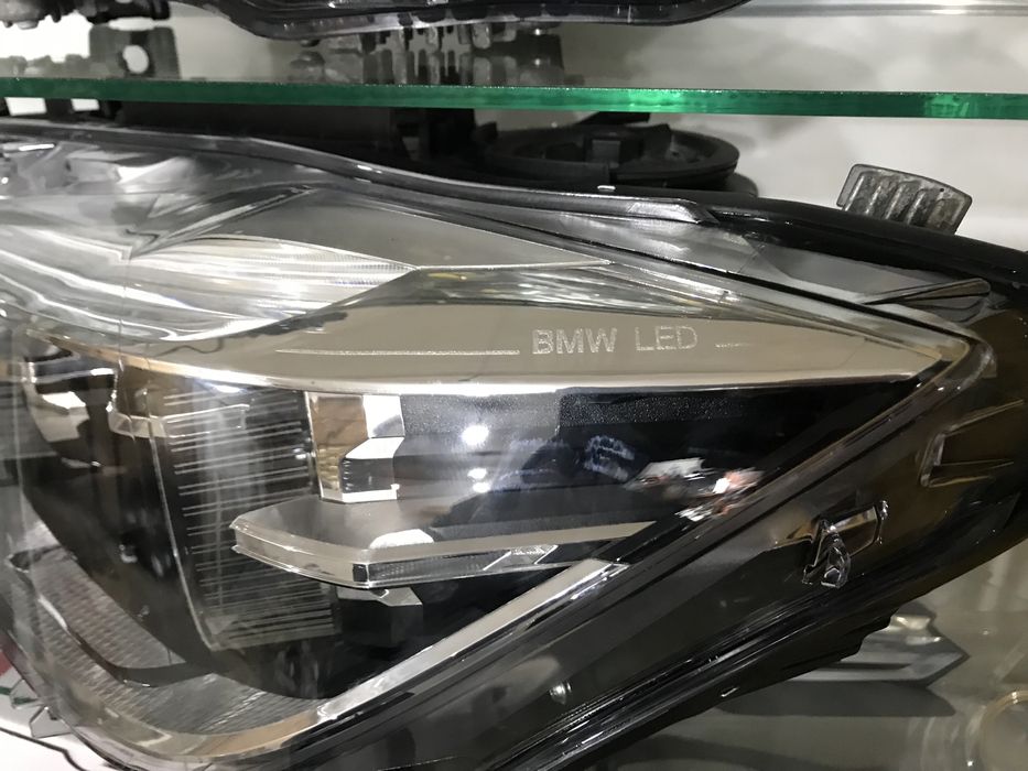 Фари бмв F30 LED Shadow line USA