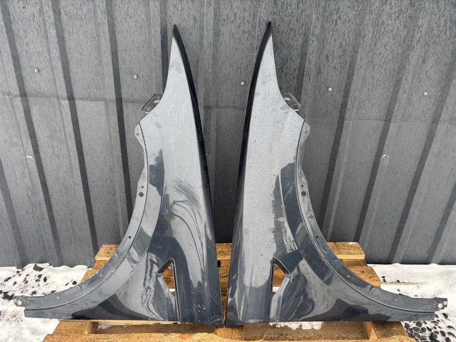 Крыло Тесла Х 24 в цвете PN-01 ПН-01 графит с разборка