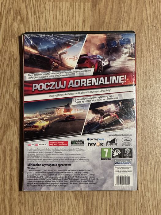 Split/Second Velocity PC