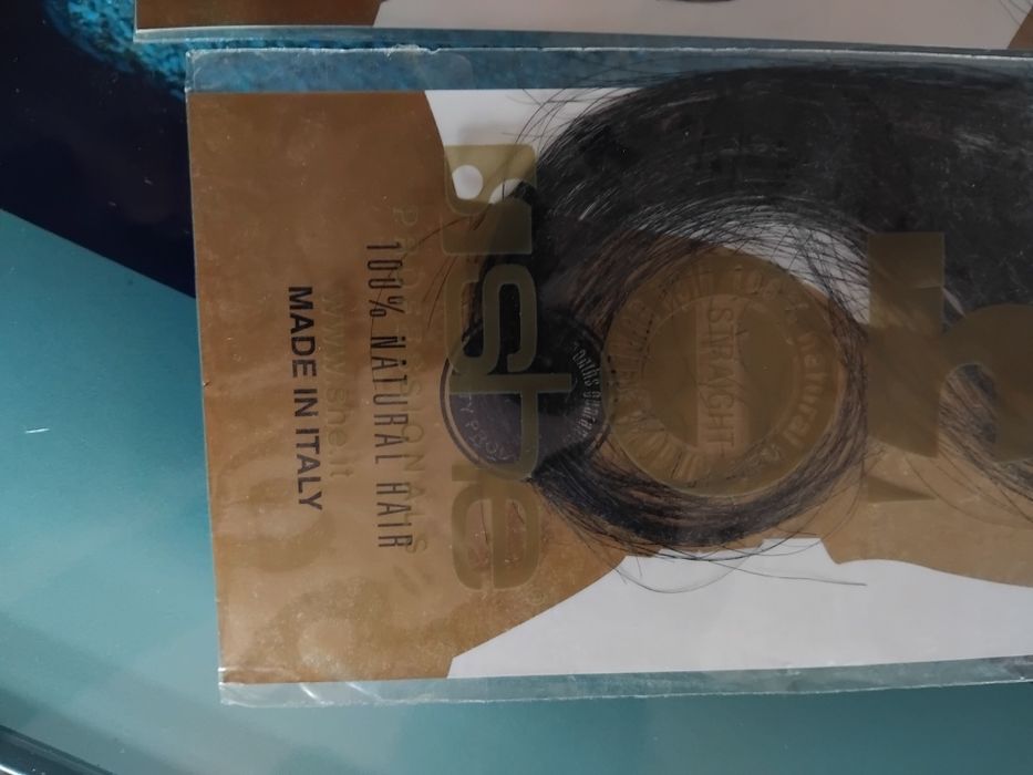 Extensões para Cabelo Natural cor Preta