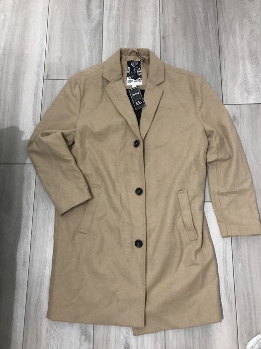 Чоловіче пальто Cropp бежеве з бірками
