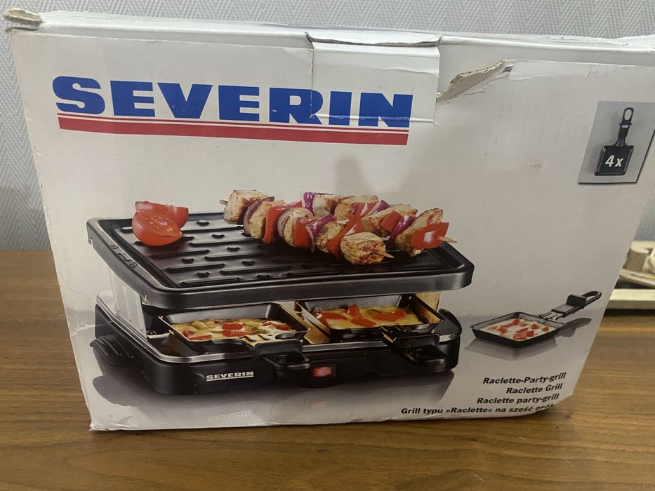 raclette nova em caixa
