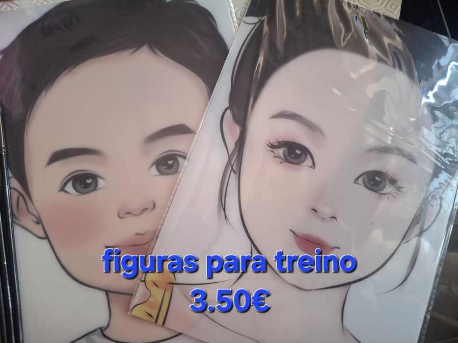 Conjunto para pintura facial