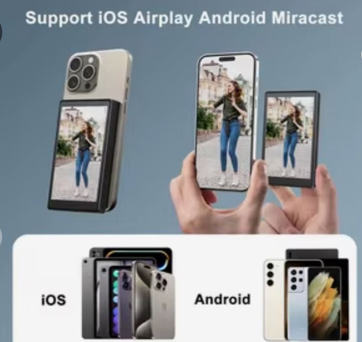 Wireless Selfie screen